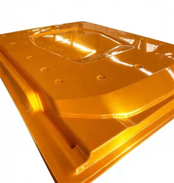 Високо лъскав блистер формовъчен ABS лист за автомобилен покрив