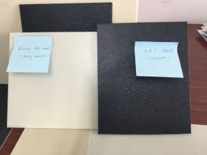 ABS гланцов лист и ABS текстура